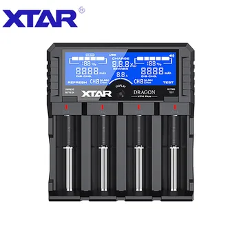 XTAR 18650 Capacitate Baterie Tester Încărcător Checker Baterii AAA AA Li-ion / Ni-MH 11.1 V Acumulator Încărcător de Baterie VP4 PLUS