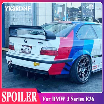 YKSRDNF Pentru BMW Seria 3 E36 de înaltă calitate ABS Plastic Nevopsite de Culoare Spoiler Spate Aripa capota Portbagajului Capacul de Styling Auto